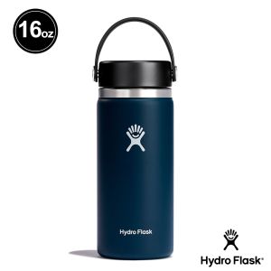 Hydro Flask 16oz/473ml 寬口 提環 保溫瓶 靛藍色