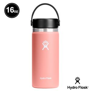 Hydro Flask 16oz/473ml 寬口 提環 保溫瓶 葡萄柚粉