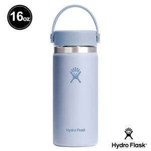Hydro Flask 16oz/473ml 寬口 提環 保溫瓶 海波藍
