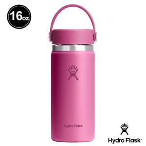 Hydro Flask 16oz/473ml 寬口 提環 保溫瓶 珊瑚礁紅