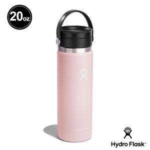 Hydro Flask 20oz/592ml 寬口 旋轉 咖啡蓋 保溫瓶 櫻花粉