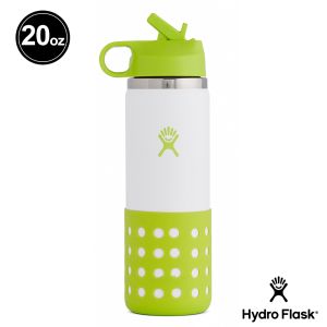 Hydro Flask 20oz/592ml 寬口吸管蓋保溫瓶 叢林綠