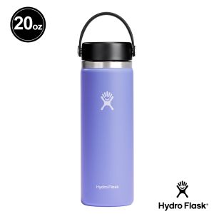 Hydro Flask 20oz/592ml 寬口提環保溫瓶 紫藤花