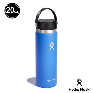Hydro Flask 20oz/592ml 寬口 提環 保溫瓶 青鳥藍