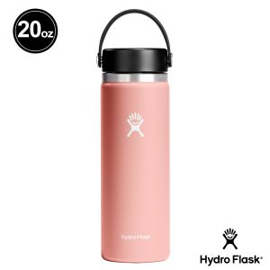 Hydro Flask 20oz/592ml 寬口 提環 保溫瓶 葡萄柚粉