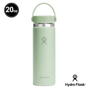 Hydro Flask 20oz/592ml 寬口 提環 保溫瓶 蘆薈綠