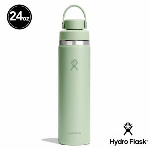 Hydro Flask 24oz/709ml 寬口 雙頭 真空 保溫瓶 蘆薈綠