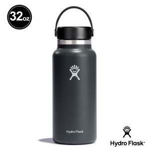 Hydro Flask 32oz/946ml 寬口 真空 提環 保溫瓶 石板灰