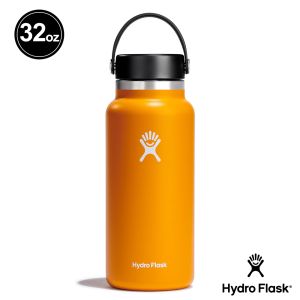 Hydro Flask 32oz/946ml 寬口提環保溫瓶 海星橘