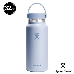 Hydro Flask 32oz/946ml 寬口 提環 保溫瓶 海波藍