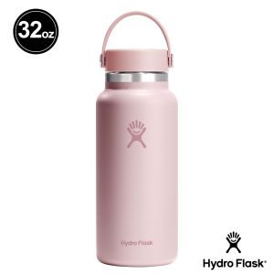 Hydro Flask 32oz/946ml 寬口 提環 保溫瓶 櫻花粉