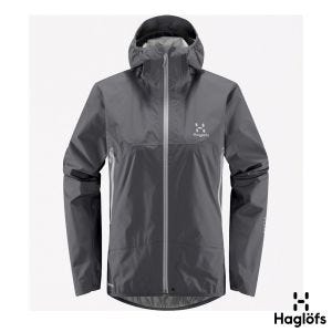 Haglofs 女 L.I.M GT 防水外套 磁鐵色