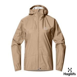 Haglofs 女 L.I.M PF防水外套 橡木棕