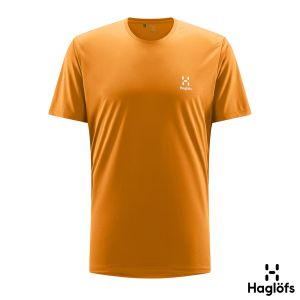 Haglofs 男 Trekk Tech 短Tee 沙漠黃