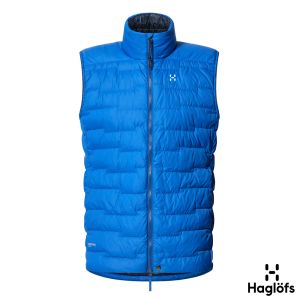 Haglofs 男 Roc Flash Down羽絨背心 電藍