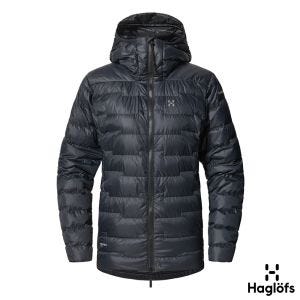 Haglofs 女 Roc Flash Down羽絨連帽外套 黑色