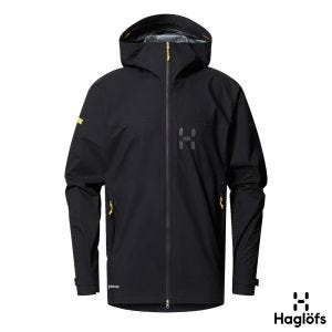 Haglofs 男 L.I.M Airak GTX 防水外套 黑色