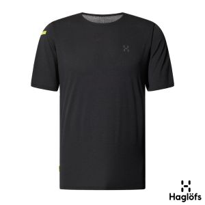 Haglofs 男 L.I.M Ridge 輕量短Tee 黑色