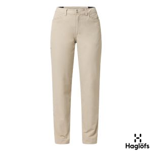 Haglofs 女 Korp Lite 輕量長褲 米黃