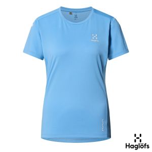 Haglofs 女 L.I.M Tech 輕量短 Tee 天藍