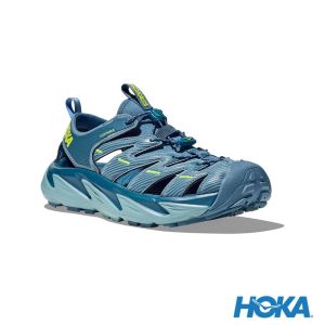 HOKA 男 Hopara 健行涼鞋 深藍/灰藍