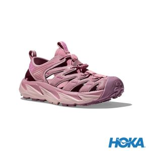 HOKA 女 Hopara 健行涼鞋 紫粉色