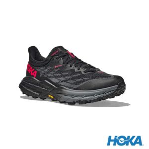 HOKA 女 Speedgoat 5 Goretex 健行鞋 黑