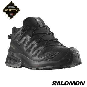 Salomon 女 XA PRO 3D V9 Goretex 健野鞋 黑/幻灰/藍灰