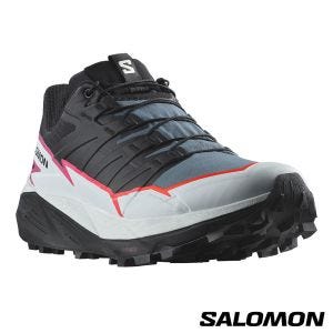 Salomon 女 THUNDERCROSS 野跑鞋 黑/白令藍/亮粉紅