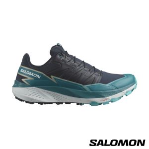Salomon 男 THUNDERCROSS 野跑鞋 碳藍/潮汐藍/孔雀藍