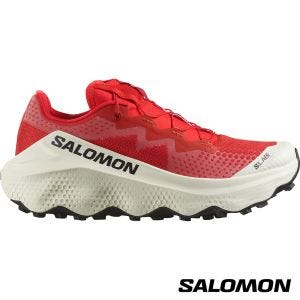 Salomon 男女通用 S/LAB ULTRA GLIDE 野跑鞋 火炬紅/龐貝紅/香草白