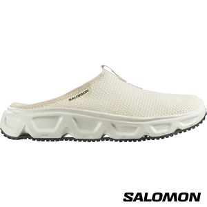 Salomon 女 REELAX SLIDE 6.0 運動便鞋 香草白/香草白/黑