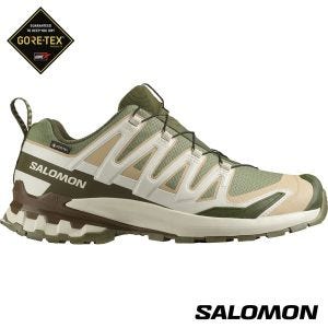 Salomon 男 XA PRO 3D V9 Goretex 健野鞋 深藻綠/灰褐/深棕