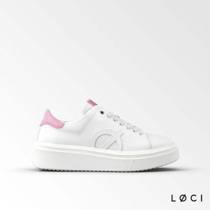 LOCI X Nicki Minaj APEX 休閒鞋 白/粉紅/白