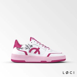 LOCI X Nicki Minaj NEO 休閒鞋 白/品紅/粉紅