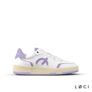 LOCI NEO 玉米皮革 休閒鞋 白/丁香紫/米白