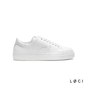 LOCI ORIGIN NINE 玉米皮革 休閒鞋 白/白/白 LØCI 