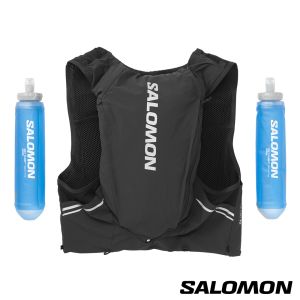 Salomon SENSE PRO 10 水袋背包組 黑/烏木黑