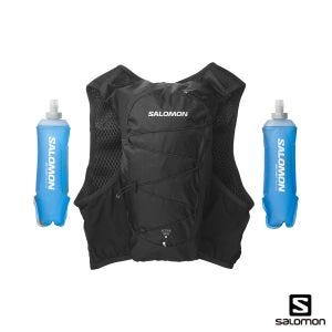 Salomon ACTIVE SKIN 8 水袋背包組 黑