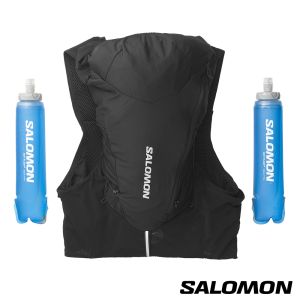 Salomon ADV SKIN 12 水袋背包組 黑/烏木黑
