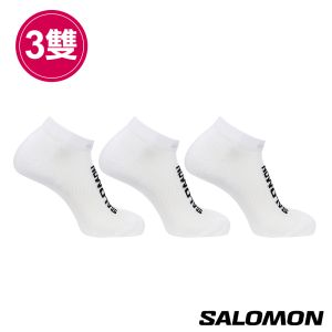 Salomon EVERYDAY 踝襪 白/白/白(3入組)