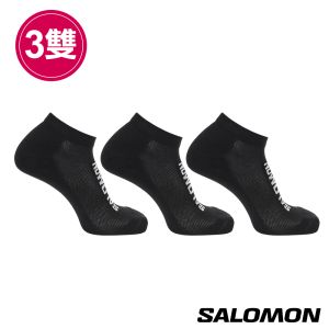 Salomon EVERYDAY 踝襪 黑/黑/黑(3入組)