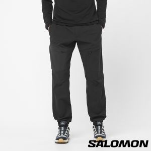 Salomon 男 OUTERPATH UTILITY 彈性長褲 黑棕
