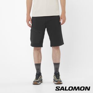 Salomon 男 OUTERPATH UTILITY 彈性短褲 黑棕