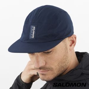 Salomon ULTRA WP 防水運動帽 夜空藍