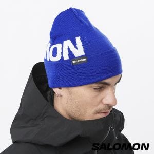 Salomon HERMITAGE 毛帽 海洋藍