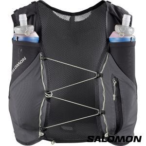 Salomon ADV SKIN 5 GRADIENT 水袋背包組 幻灰/堡岩灰/灰