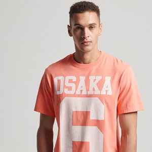 SUPERDRY 男裝 短袖T恤 Code Classic Osaka 淡粉