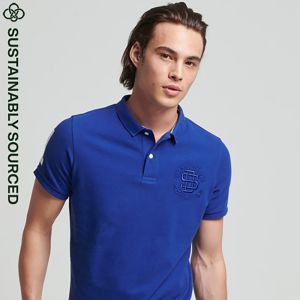 SUPERDRY 男裝 短 POLO VTG SUPERSTATE POLO 藍