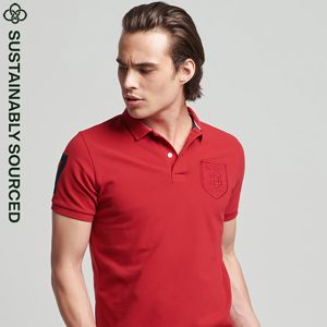 SUPERDRY 男裝 短 POLO VTG SUPERSTATE POLO 紅